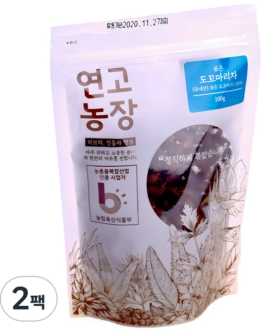 연고농장 국산 볶은 도꼬마리 창이자 차, 100g