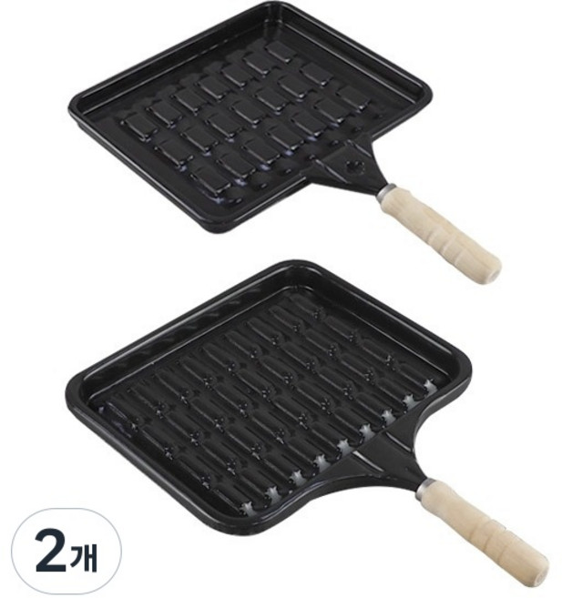 국산 직화 로타리 백종원 석쇠 닭발 생선 꼬치구이 불맛석쇠 2size, 2개, 24.5cm, 소( 21구)