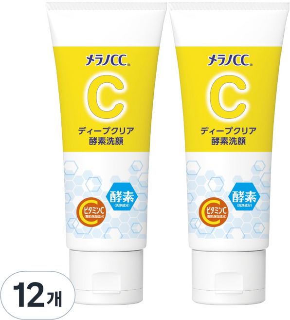 멜라노 CC 엔자임 페이스 워시, 130g, 12개