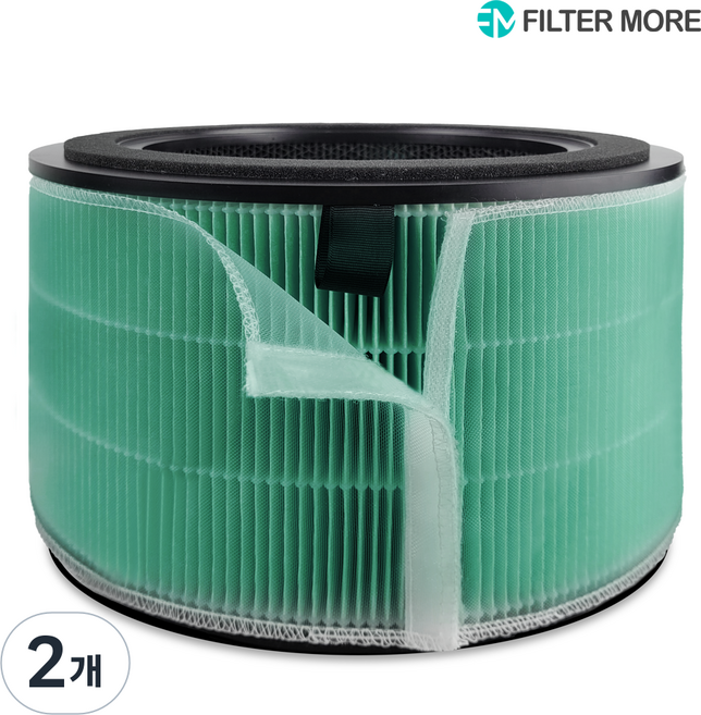 호환 LG 공기청정기 필터 퓨리케어 360도 헤파필터+탈취필터, 2개, 360 복합형