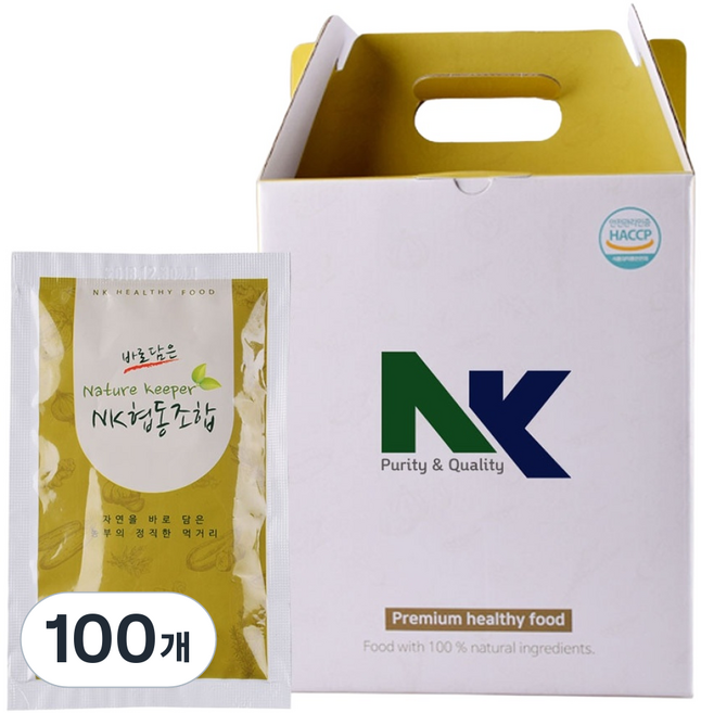 NK협동조합 엉겅퀴 건강즙, 80ml, 100개