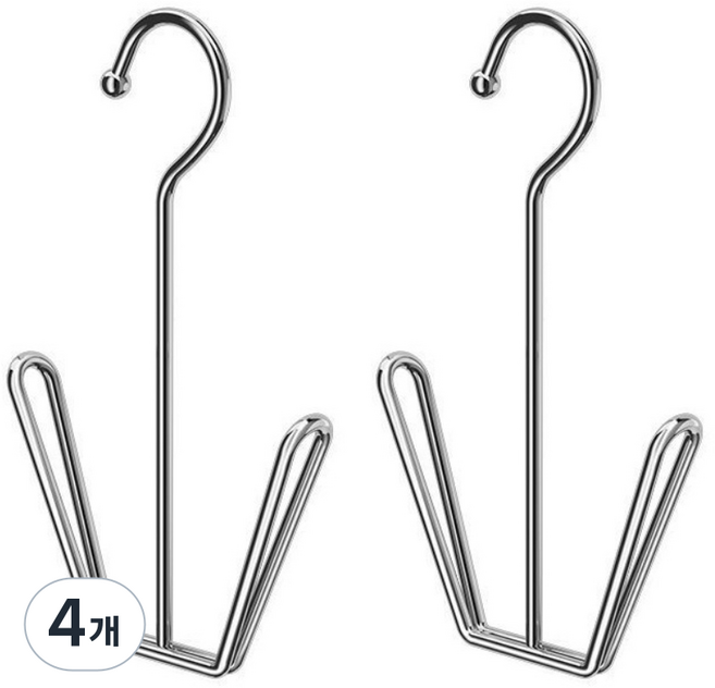 신발 건조대 운동화 빨래 걸이LXJ, 실버(LXJ277), 4개
