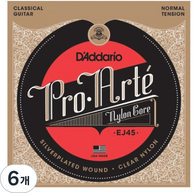 다다리오 팩토리벌크 (FB) 클래식기타 스트링, 6개