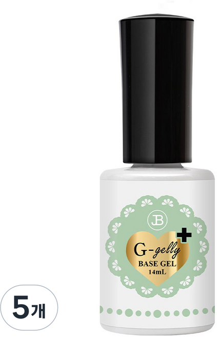 그라시아 진비 지젤리 베이스젤 플러스 미산성, 투명, 14ml, 5개