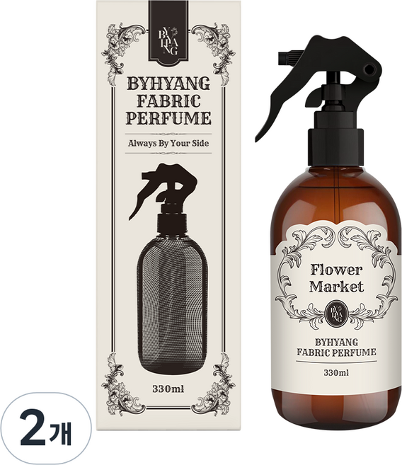 바이향 섬유향수, 2개, 330ml, 양재동꽃시장