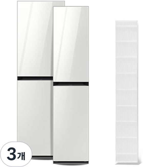 삼성 에어드레서 미세먼지 호환 필터 df24cb9900mr 5벌 비스포크 신형, 3개, 비스포크 5벌 미세먼지 필터