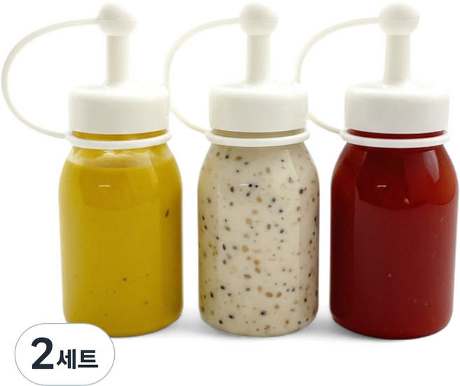 파이브K 초미니 귀여운케찹 소스병, 2세트, 40ml
