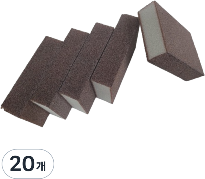 와이케이 쎈때 제거 수세미 탄냄비 녹과 묵은 얼룩까지 싹, 20개, 1세트