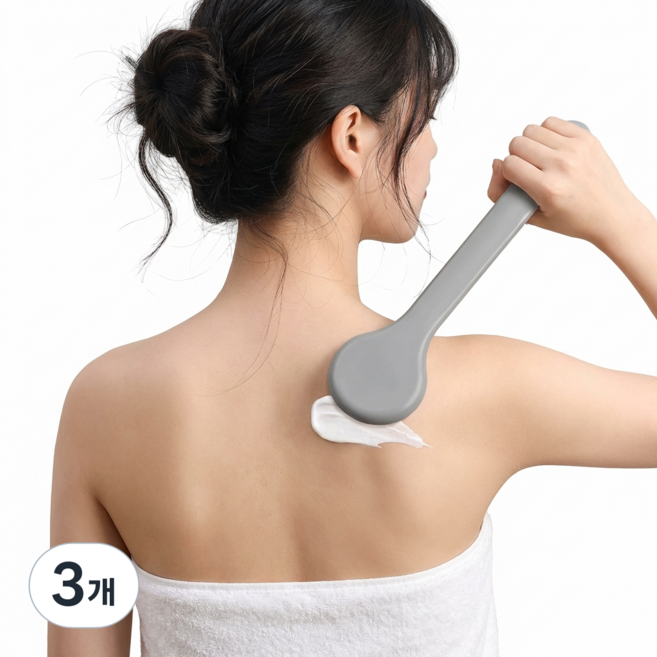 캐쉬카트 등에 로션 바르는 셀프 도구, 3개, 기본