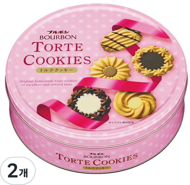 부르봉 토르테 쿠키, 2개, 310g