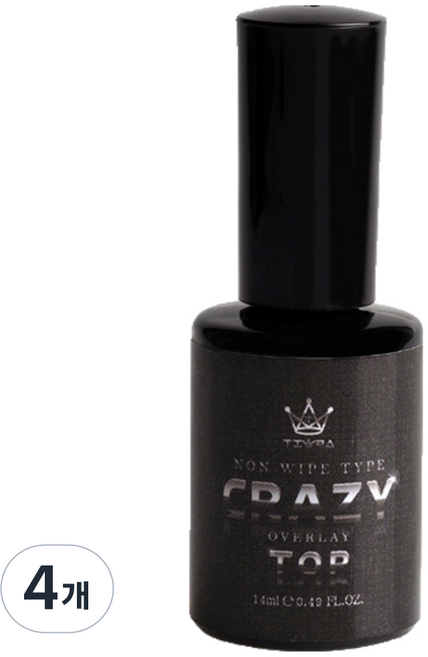 그라시아 진비 크레이지 탑 젤 병 타입, 띡, 4개, 14ml