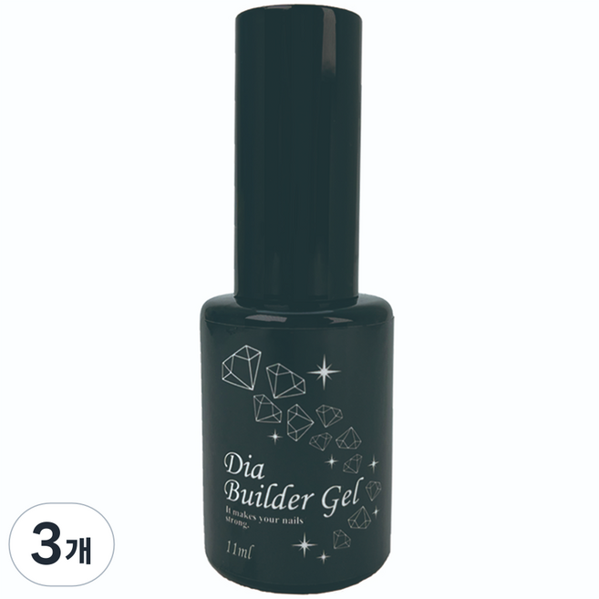 그라시아 다이아 빌더 젤네일, 11ml, 3개