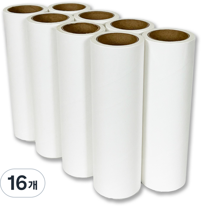 필굿리빙 사선컷팅 돌돌이 테이프클리너 리필, 16개