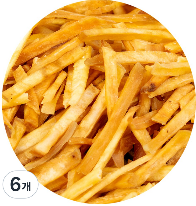 20년전통 뻥튀기곡물나라 고구마스틱 건강간식 아이간식 다이어트스낵, 160g, 6개