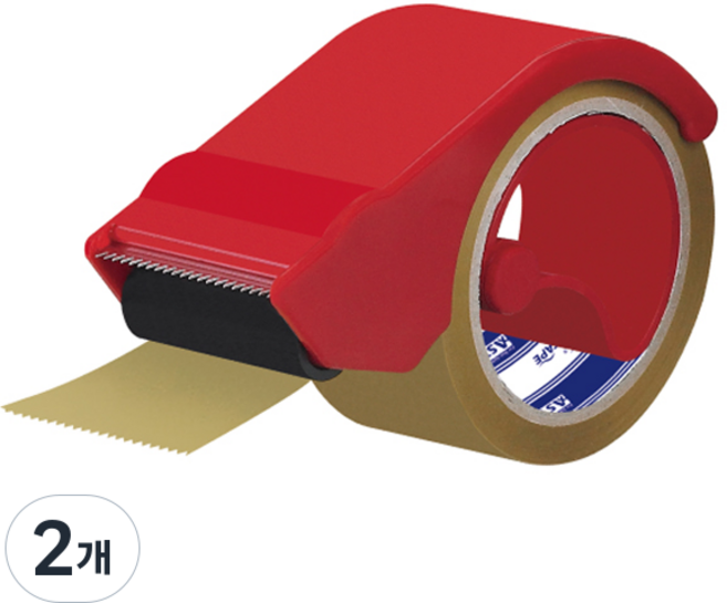 광명화학 KM-830 가위손 60mm 테이프 커터기, 2개