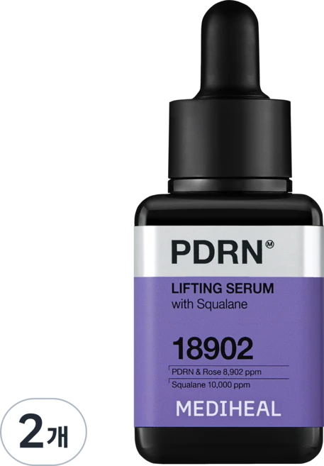 메디힐 PDRN 피디알엔 모공 탄력 세럼, 2개, 40ml - 쿠팡