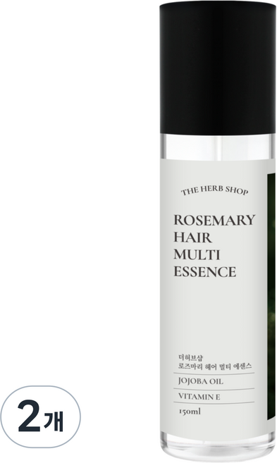 (저자극)(모발보습 영양)(산뜻한 머릿결)로즈마리 헤어 멀티에센스, 2개, 150ml