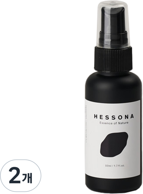 에쏘나 비건 헤어 퍼퓸 픽서 앞머리고정 볼륨스프레이 헤어스프레이, 50ml, 2개