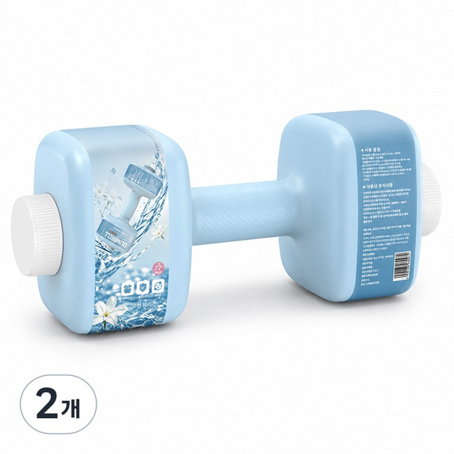 린보 액체 세탁세제 오션브리즈 향 드럼 일반 세탁기 겸용, 2개, 2kg