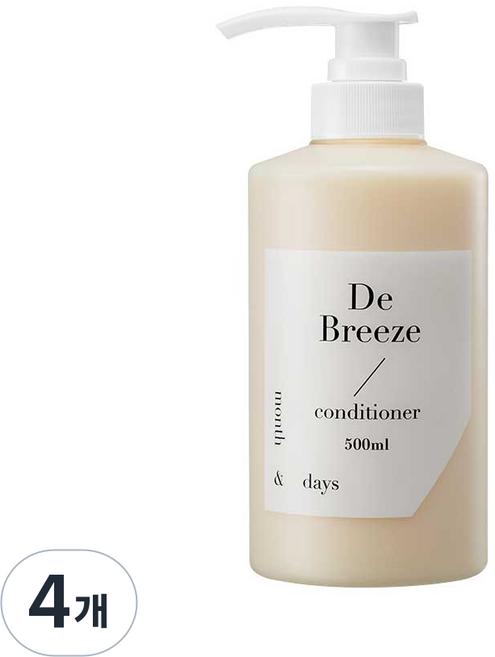 먼스앤데이즈 디 브리즈 컨디셔너, 4개, 500ml