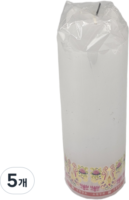 선향 등신불 절향 불교 사찰 선향 양초 기도 소원 성취 제사 제수 법당 무속 부적, 5개