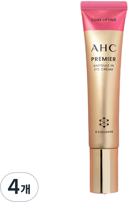 AHC 프리미어 앰플 인 아이크림 코어 리프팅 시즌12, 40ml, 4개