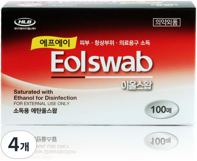 에프에이 이올스왑 소독용 에탄올, 4개