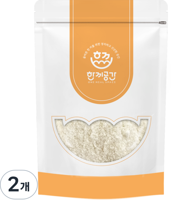 한끼공간 코코넛분말, 2개, 1kg