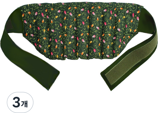 그린라이프 허브 허리복부찜질팩 D형 - 색상랜덤, 3개