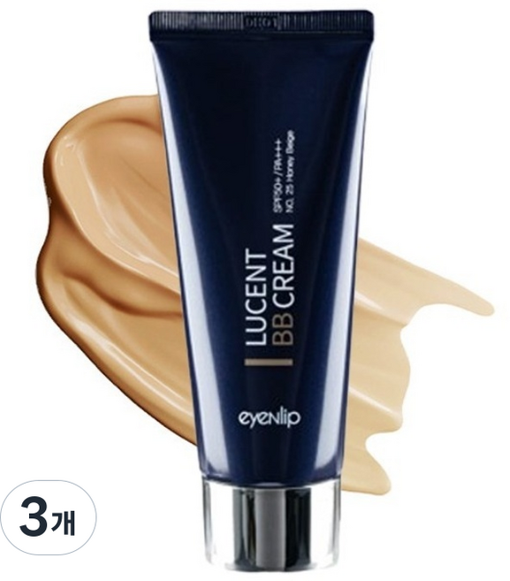 어두운 피부 BB크림 25호 27호 남성 태닝 남자 비비크림 (2color), 25호 허니 베이지, 50ml, 3개