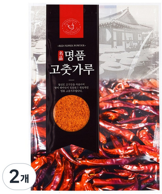 더옹달샘 최상급 베트남 땡초 고추가루 500g 고운입자(판매자 직접 가공), 2개