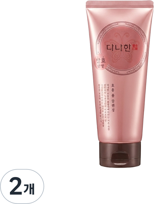 다나한 효용 폼클렌징, 2개, 160ml