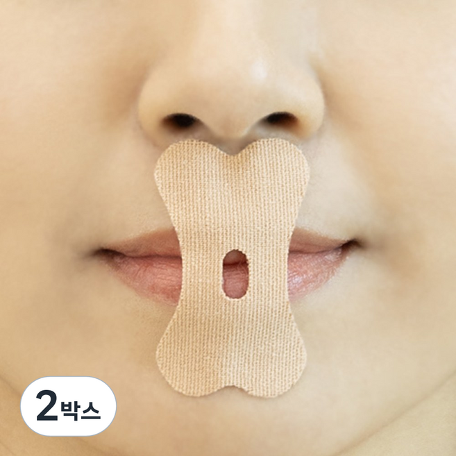 영메디칼 입벌림방지밴드 코골이 무호흡 구강호흡 입막음 수면 입테이프 일반형 80매, 2박스