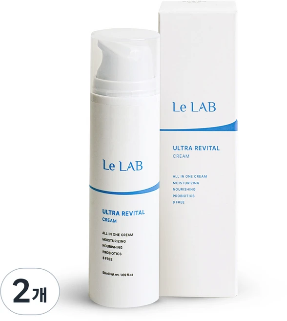 르랩 산부인과 Y존크림 건조증 보습제 여성 가려움 염증균 생성 억제, 50ml, 2개 - 쿠팡