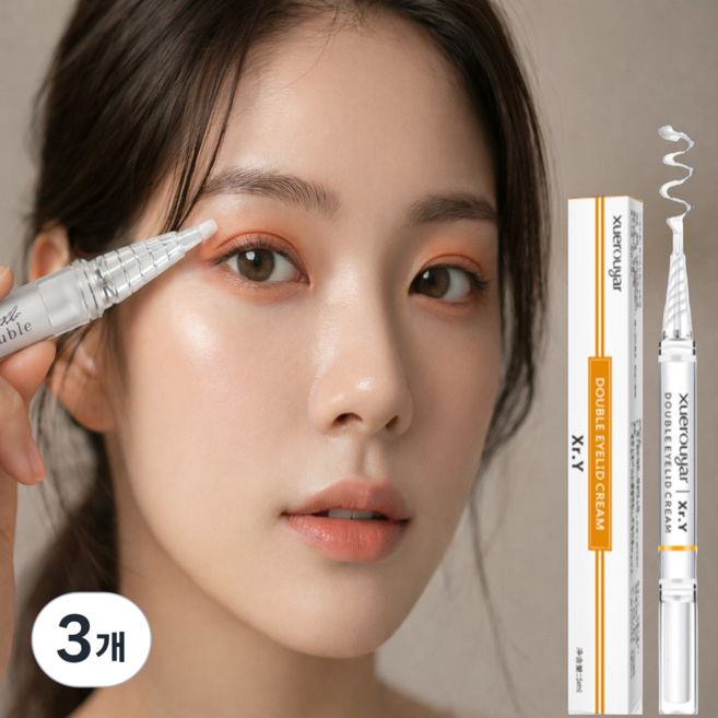 쌍액 쌍꺼풀테이프 쌍커풀액 쌍커플액 쌍꺼풀정형크림 (솔직한김도수), 3개