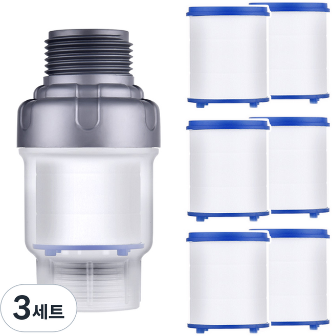 3S리빙 수도 녹물제거 세탁기 필터 세트, 3세트, 세탁기필터세트