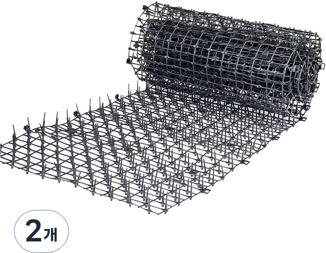 고양이퇴치매트 30x200cm(블랙)+고정핀8PCS, 2개, 블랙