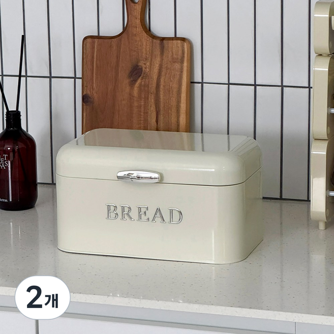 [선물패키지] 루시아이 밀키 멜로우 브레드 박스 4colors, 2개, 버터