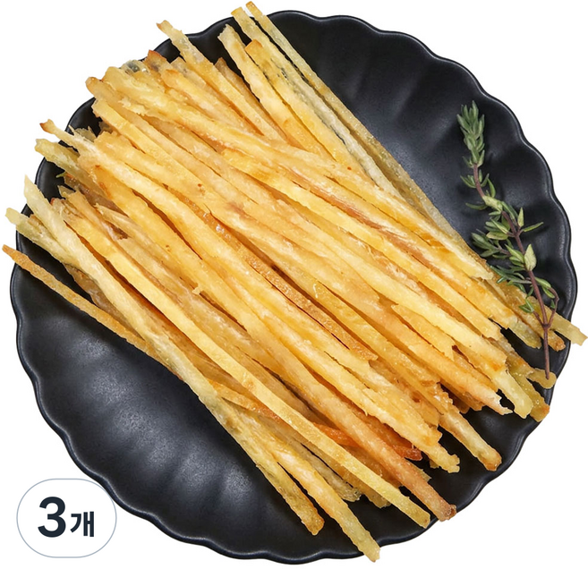 맛있는 건어물 간식 구운 명태스틱, 3개, 100g