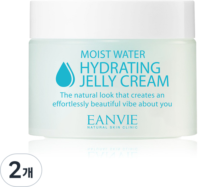 엔비 하이드레이팅 젤리 수분크림 청정빙하수/천연보습인자/비타민폭탄 로즈힙 성분, 2개, 50ml