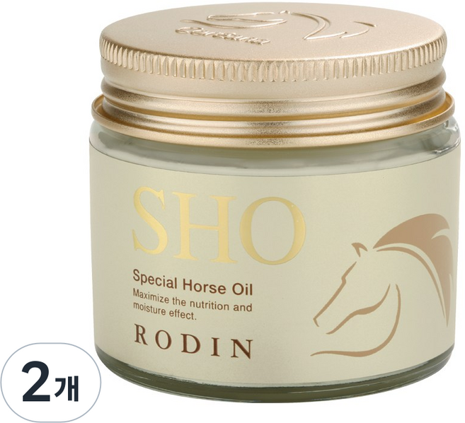 코리아나 로댕쇼 마유 보습 수분 크림, 2개, 70ml