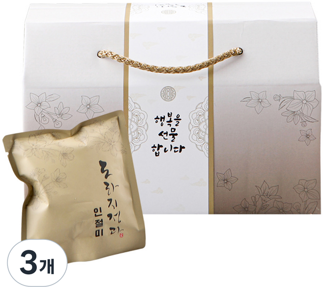 자화만사성 콩고물 도라지정과, 3개, 500g