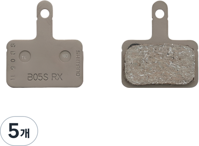 B01S B05S - RX 자전거 디스크 브레이크 레진패드 (벌크), 5개