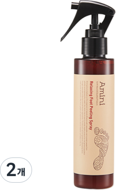 아미니 릴렉싱 풋 필링 스프레이, 150ml, 2개