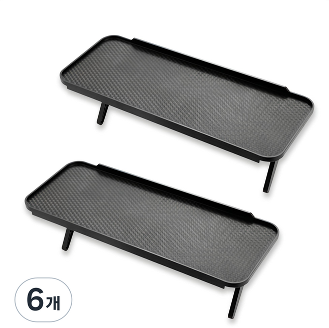 디모어 생활편리 모니터 선반 거치대 받침대, 혼합색상, 6개