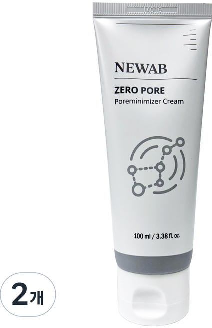 뉴에이비 제로 포어 모공 수축 크림, 2개, 100ml