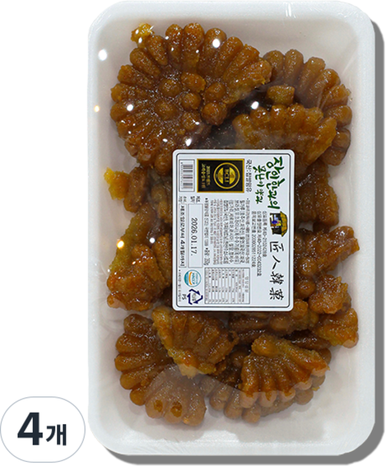 25년전통 의정부 장인한과 장인약과 못난이, 350g, 4개