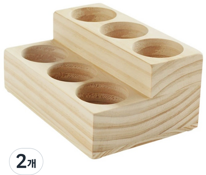아이스타 원목 연필꽂이 색연필정리함 A/B타입, A type, 2개