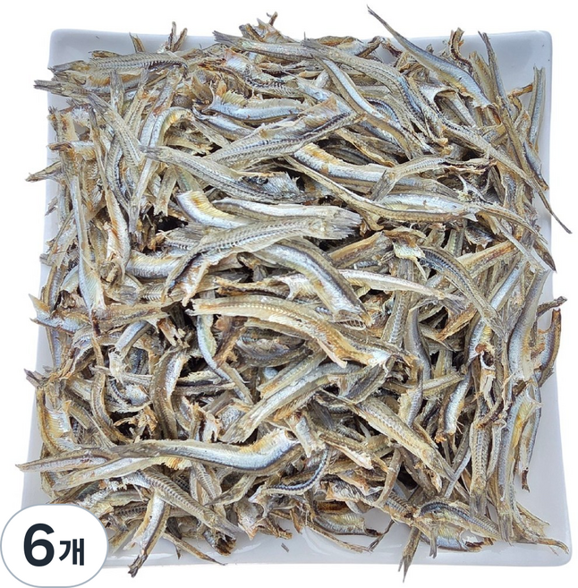 명식품본사 깐멸치 [중포장] 손질멸치, 300g, 6개