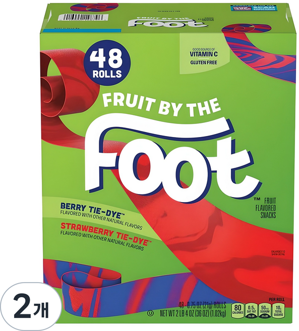 후룻바이더풋 버라이어티팩, 1.02kg, 2개